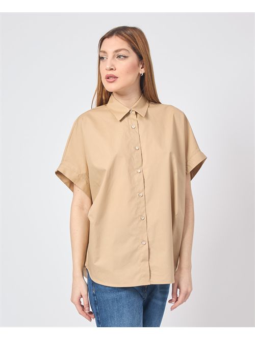 Chemise oversize Manila Grace en popeline de coton MANILA GRACE | C067CUMA002